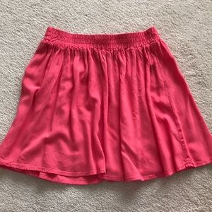 Flowy pink forever 21 skirt